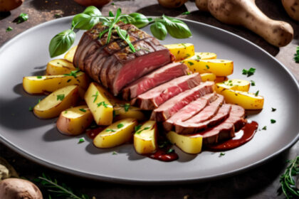 Tagliata con patate