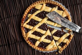 Crostata marmellata di amarene