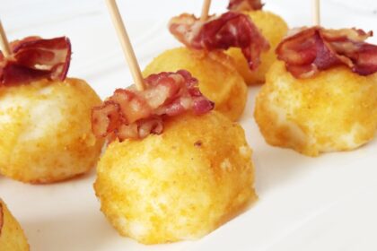 polpette formaggio e bacon