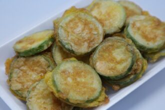 zucchine dorate e fritte