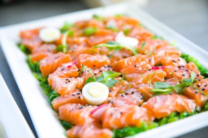 Carpaccio di salmone