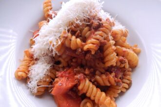 Fusilli al ragù bolognese