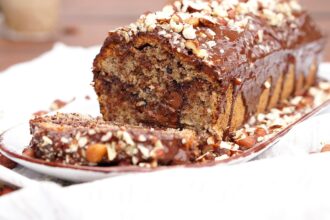 Plumcake cioccolato e noci