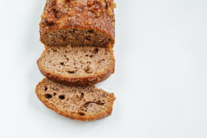 Plumcake integrale con le noci