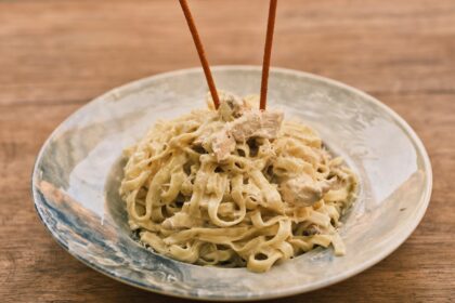 Tagliatelle in bianco