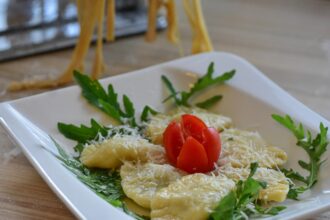 tortellini rucola e formaggio