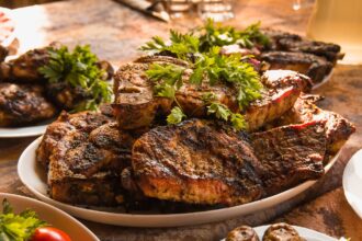 Ossobuco arrostito con prezzemolo