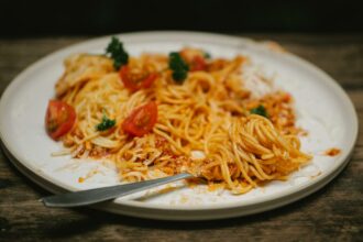 Pasta pomodorini e Galbanino