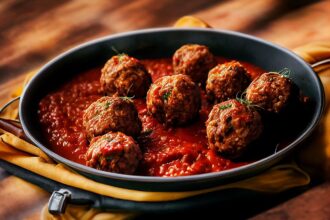 Pasta sugo di polpette