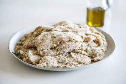 scaloppine vino e prezzemolo