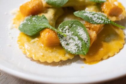 ravioli con zucca